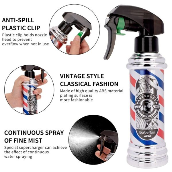 JUST WATER SPRAY MIST 200 ML SILVER - Image 2