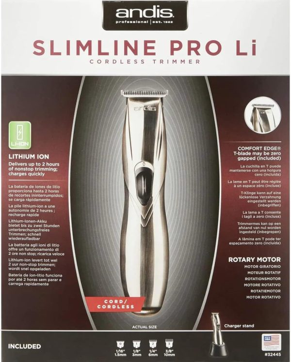 ANDIS SLIMLINE PRO LI TREIMMER D8