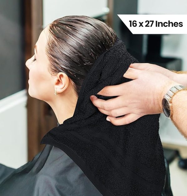 SS PREMIUM TOWELS BLACK 12PK 1 - Image 2