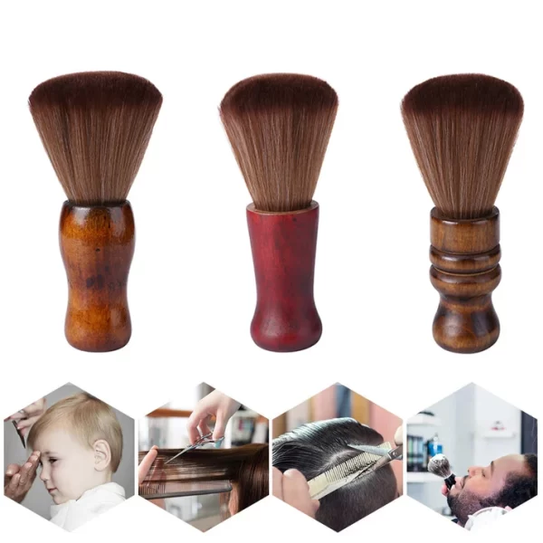 NECK BRUSH WOOD HANDLE LIGHT - Image 2