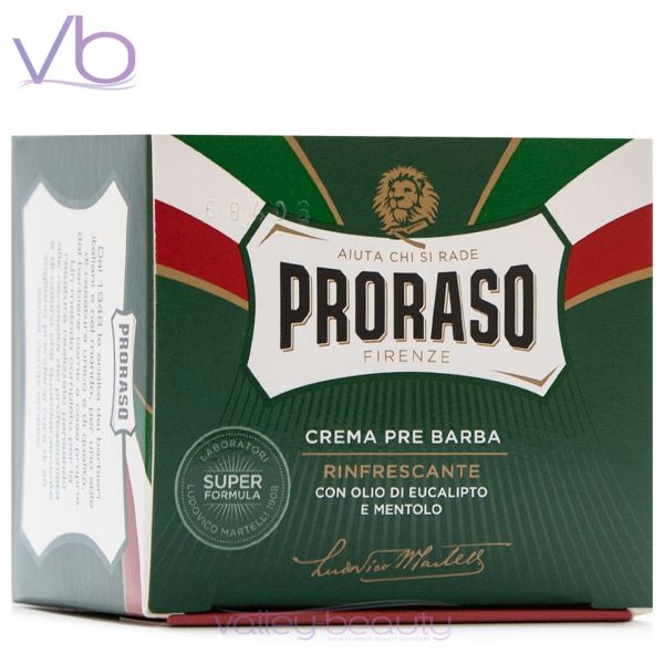 PRORASO PRE-SHAVE CREAM MENTHOL 100ML - Image 3