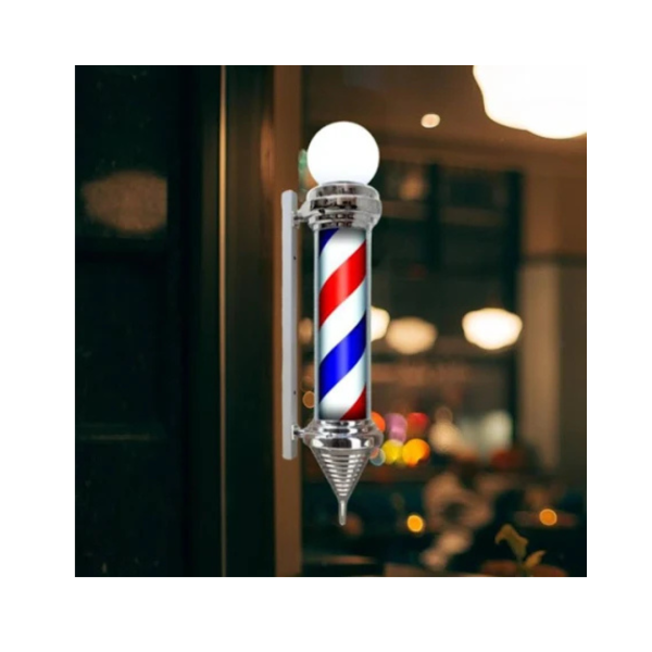 BARBER POLE VENTAGE BLACK 70 CM - Image 2