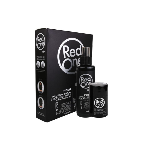 REDONE HAIR FIBER SET BLACK