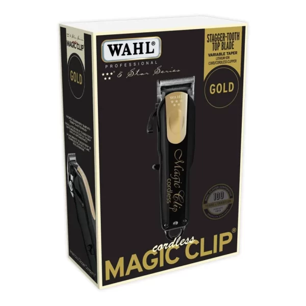 WAHL MAGIC CORDLESS BLACK&GOLD