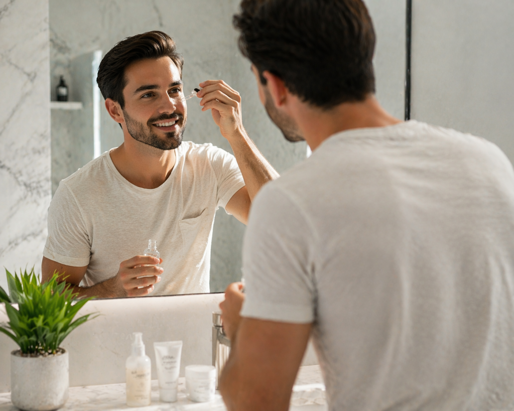 skin care products for men